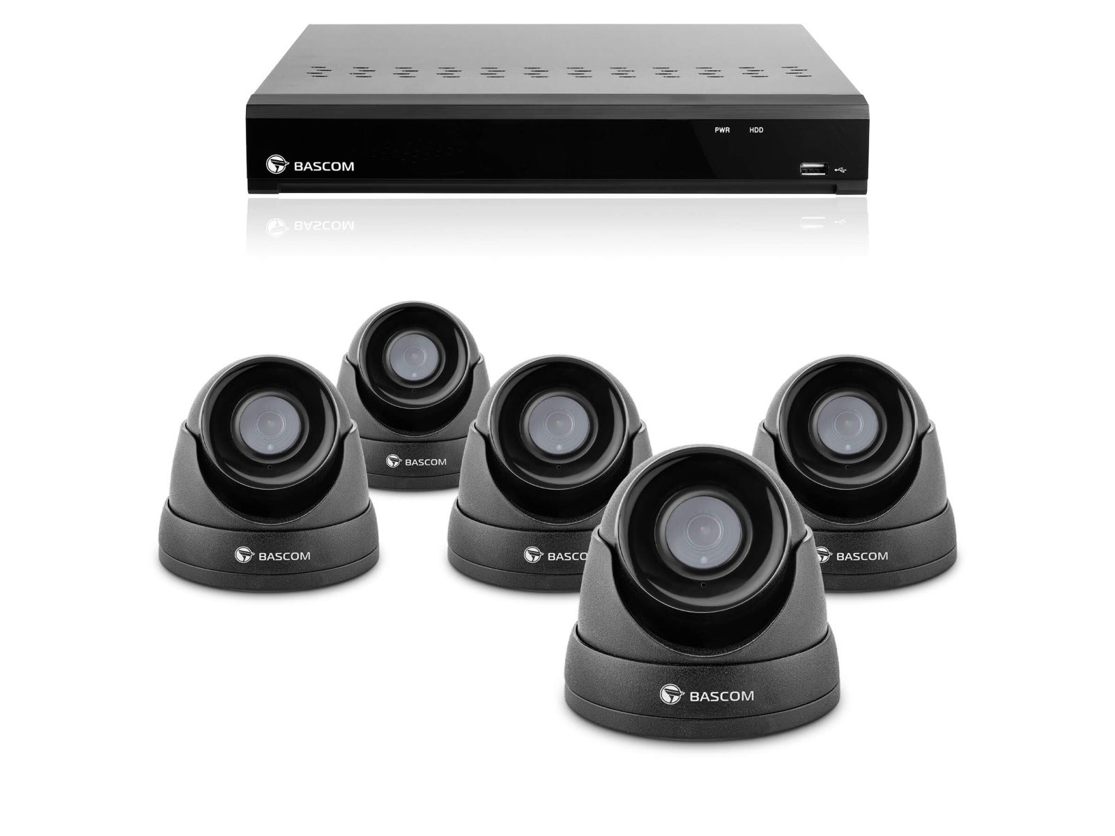Kabelloses 5-Dome-System Kabelloses 5-Dome-System