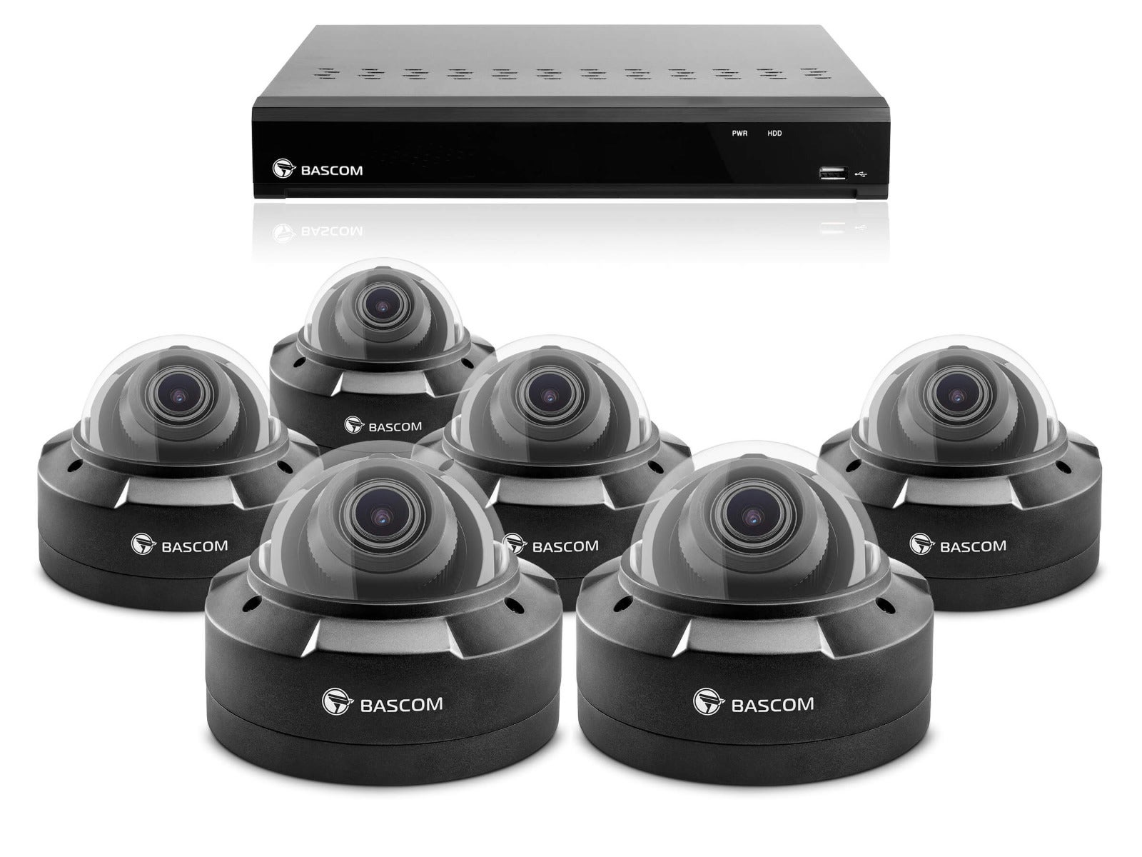 Kabelloses 6-Dome-System PLUS Kabelloses 6-Dome-System PLUS
