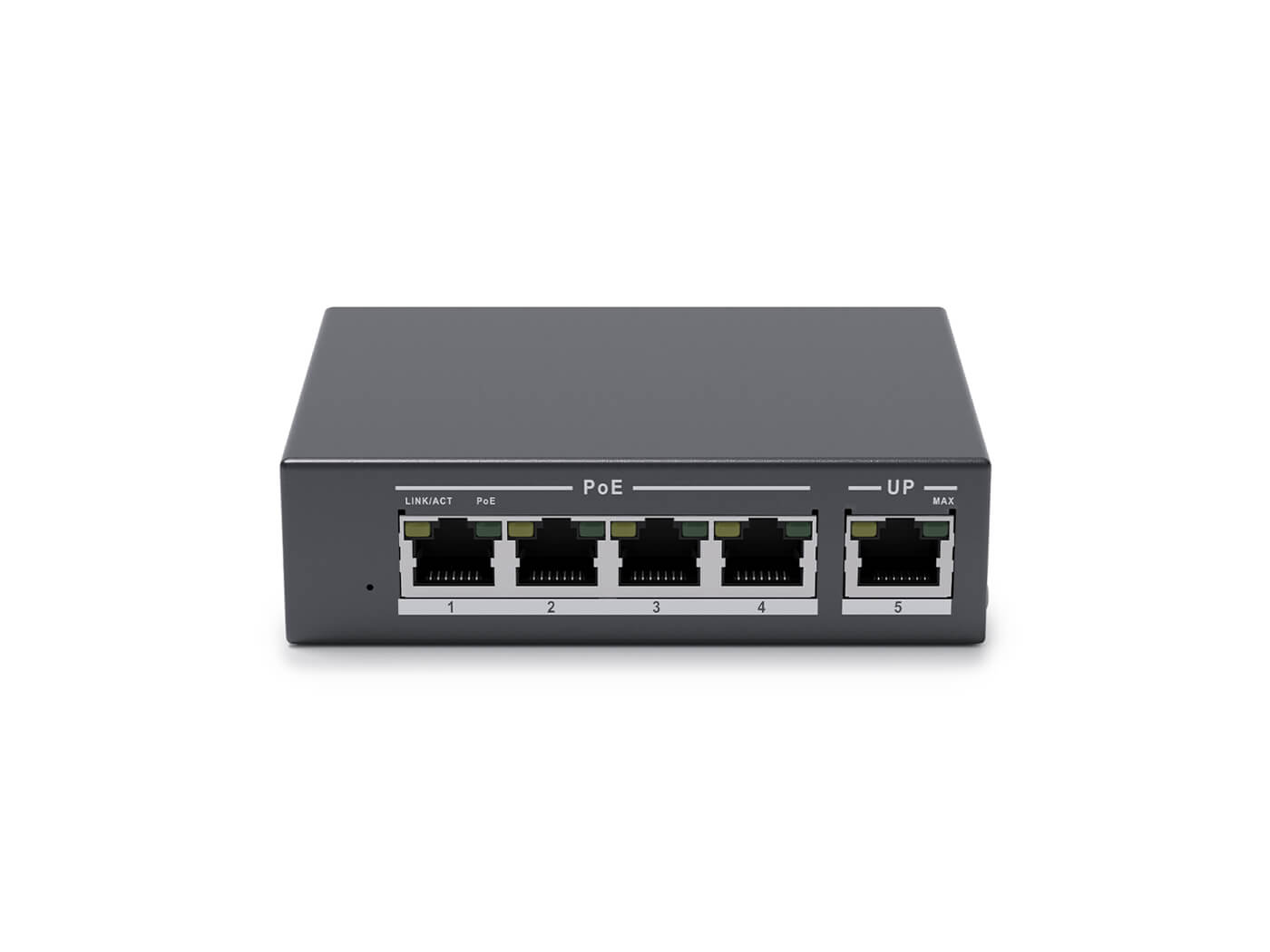 PoE-Switch mit 4 Ports PoE-Switch mit 4 Ports