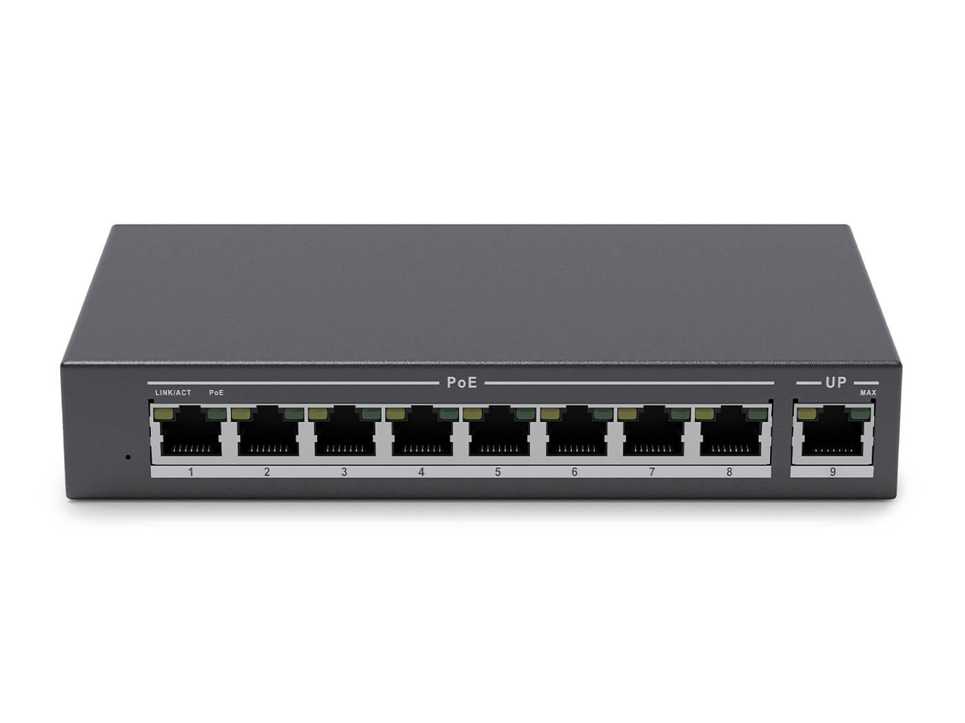 PoE-Switch mit 8 Ports PoE-Switch mit 8 Ports